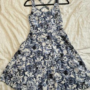 Blue hawaii dress